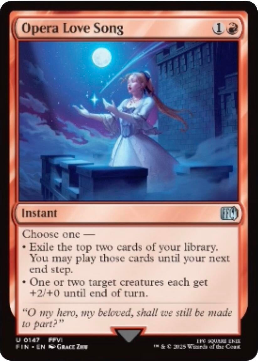 Image for Opera Love Song [147] - Magic: The Gathering