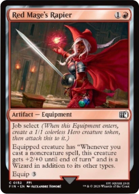 Image for Red Mage's Rapier [152] - Magic: The Gathering