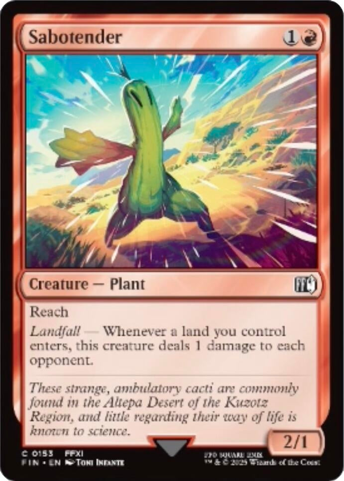 Image for Sabotender [153] - Magic: The Gathering