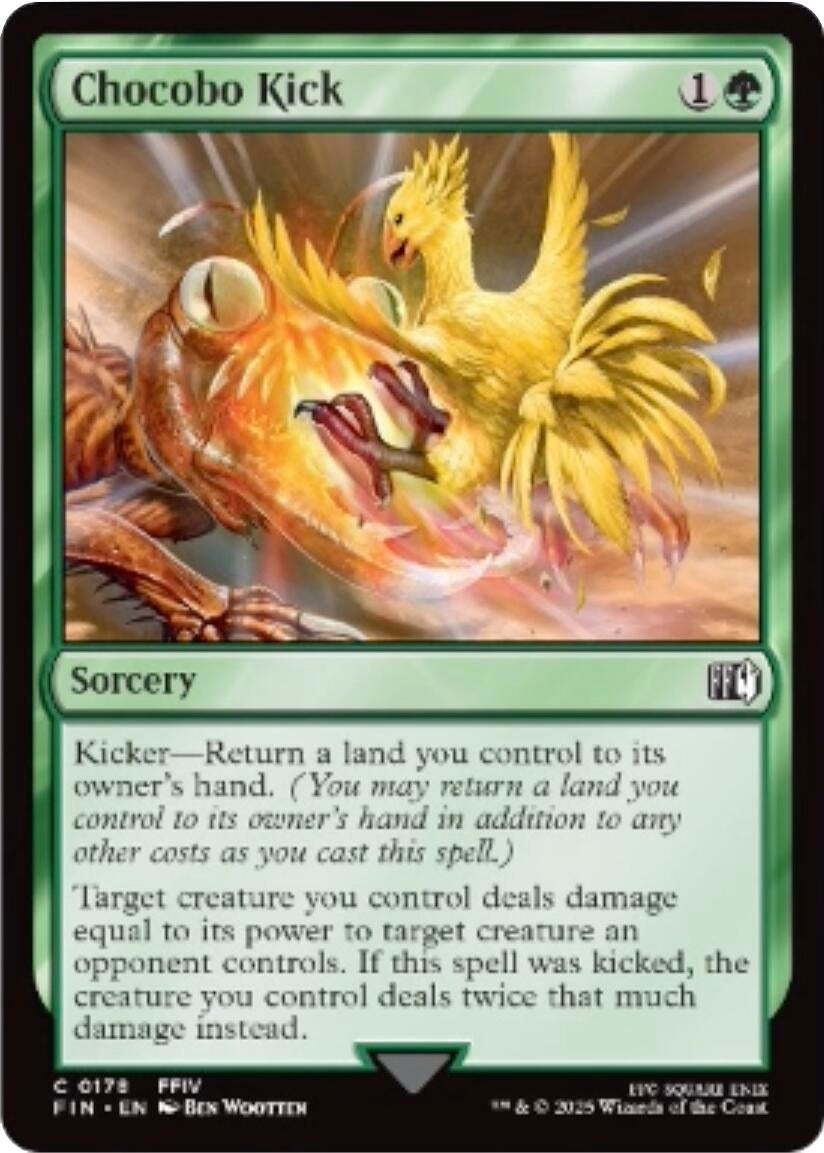Image for Chocobo Kick [178] - Magic: The Gathering