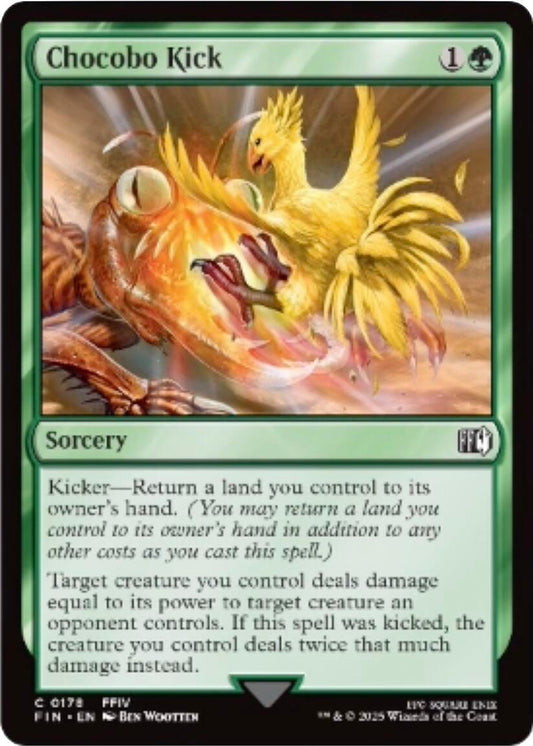 Image for Chocobo Kick [178] - Magic: The Gathering