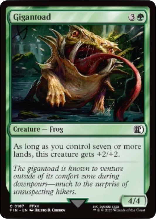 Image for Gigantoad [187] - Magic: The Gathering