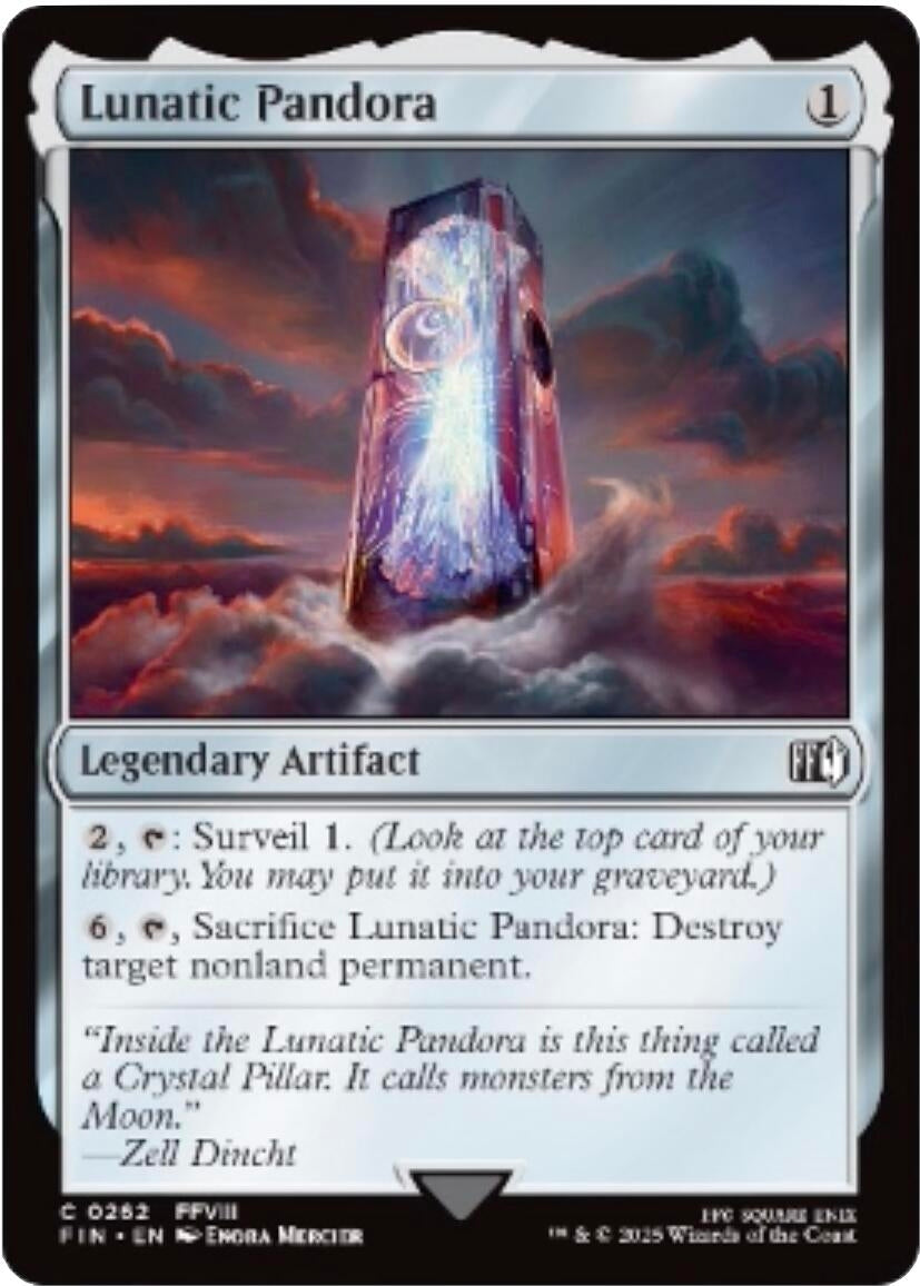 Image for Lunatic Pandora [262] - Magic: The Gathering