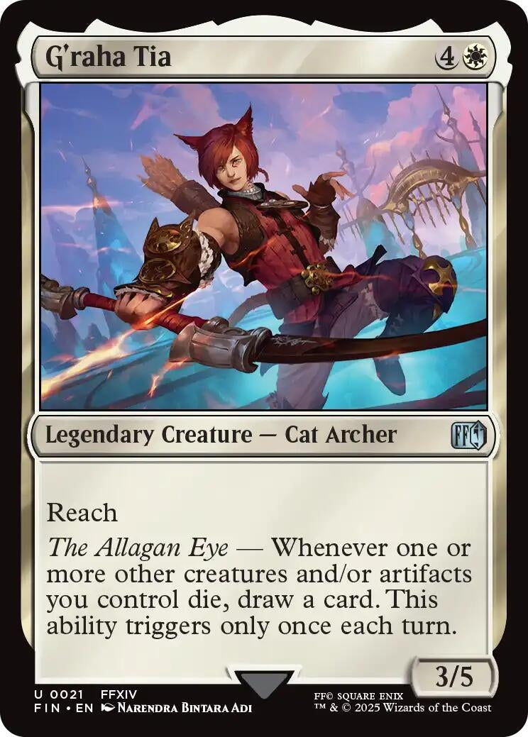 Image for G'raha Tia [21] - Magic: The Gathering