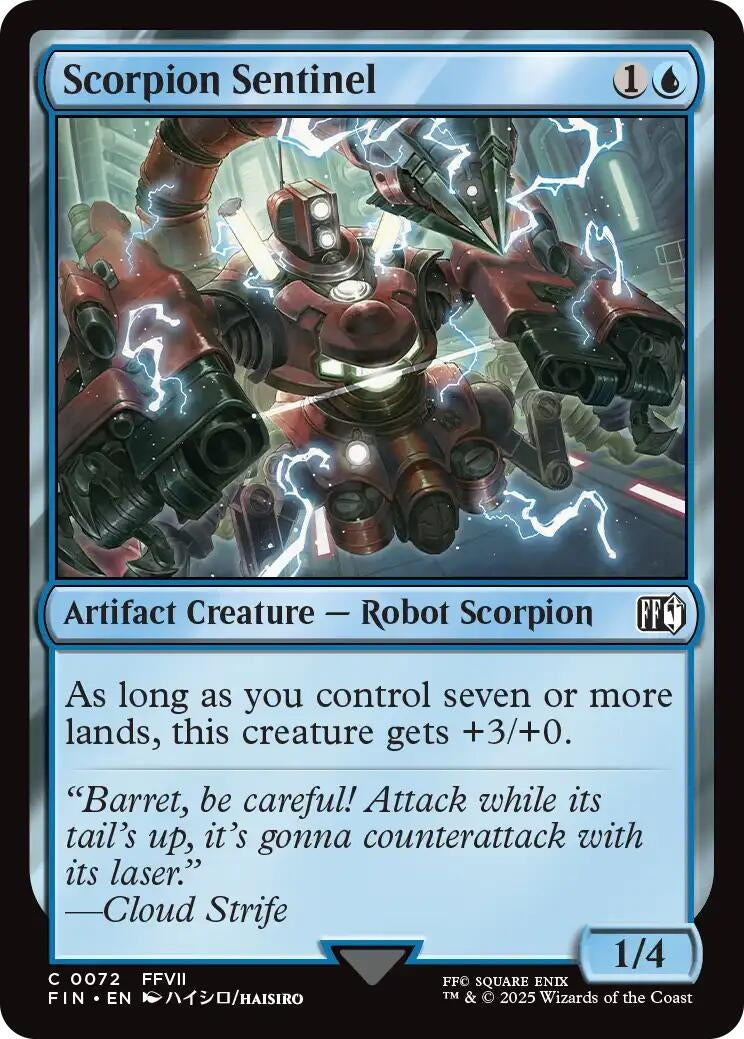 Image for Scorpion Sentinel [72] - Magic: The Gathering