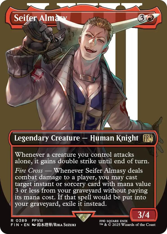Image for Seifer Almasy (Borderless) [389] - Magic: The Gathering