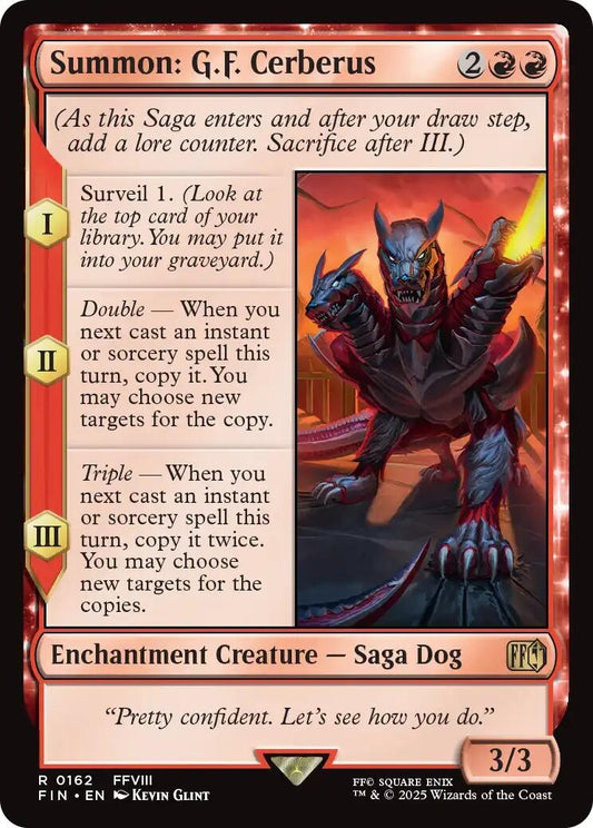 Image for Summon: G.F. Cerberus [162] - Magic: The Gathering