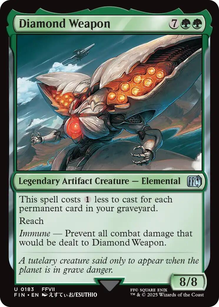 Image for Diamond Weapon [183] - Magic: The Gathering