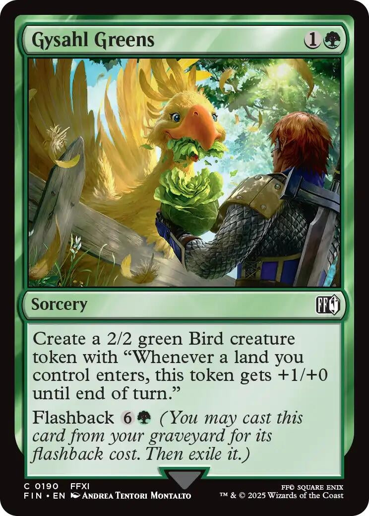 Image for Gysahl Greens [190] - Magic: The Gathering