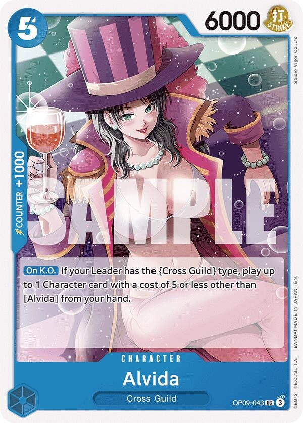 Image for Alvida (Reprint) [OP09-043] - One Piece Card Game