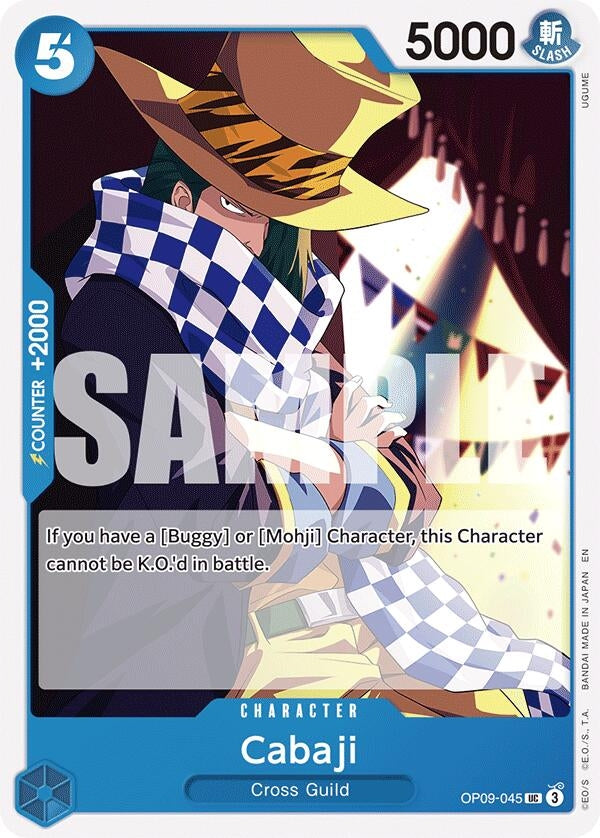 Image for Cabaji (Reprint) [OP09-045] - One Piece Card Game