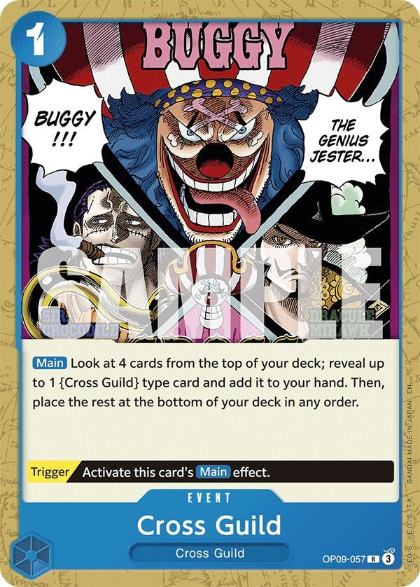 Image for Cross Guild (Reprint) [OP09-057] - One Piece Card Game