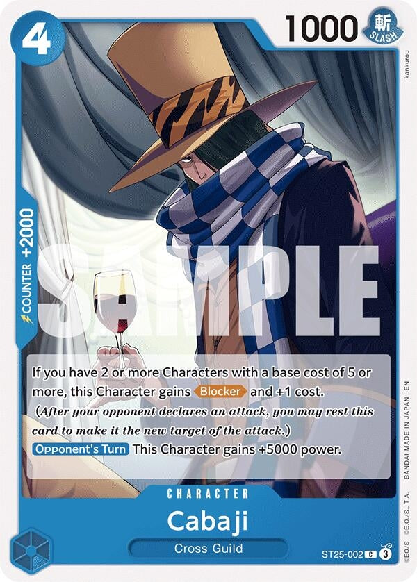 Image for Cabaji [ST25-002] - One Piece Card Game