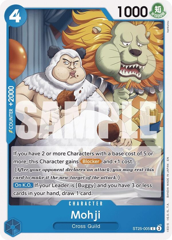 Image for Mohji [ST25-005] - One Piece Card Game