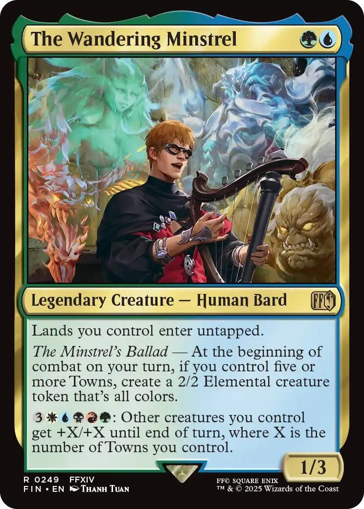 Image for The Wandering Minstrel [249] - Magic: The Gathering
