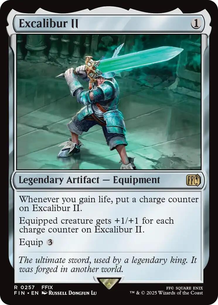 Image for Excalibur II [257] - Magic: The Gathering