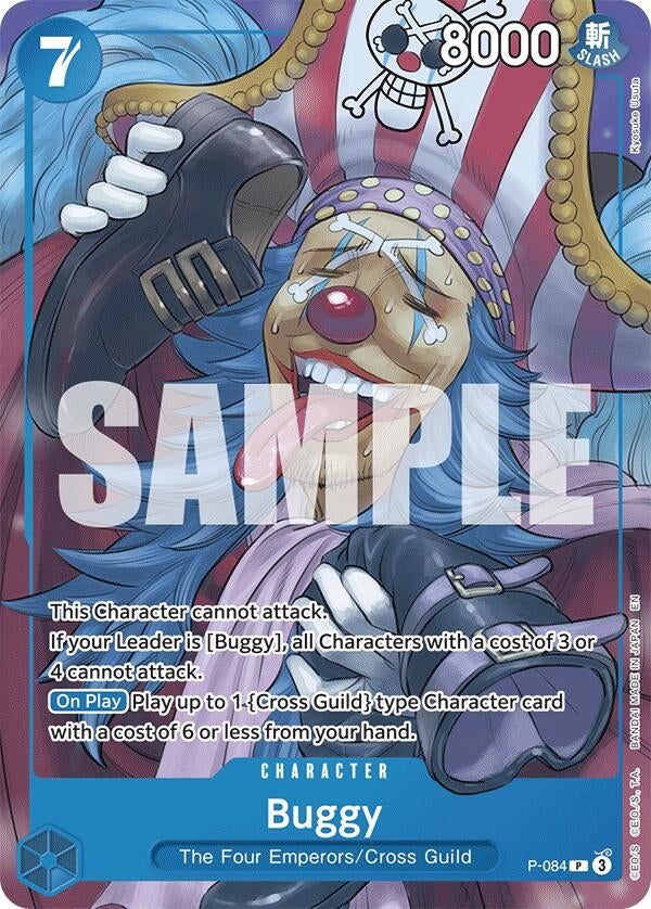 Image for Buggy (Promo Reprint) [P-084] - One Piece Card Game