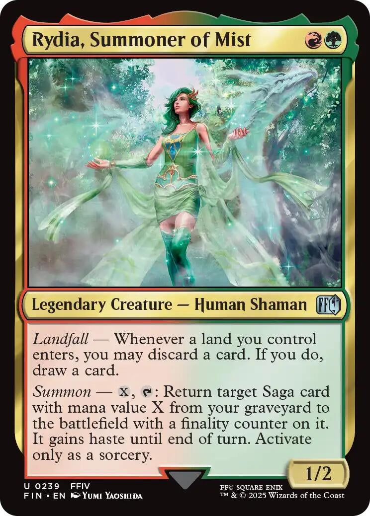 Image for Rydia, Summoner of Mist [239] - Magic: The Gathering