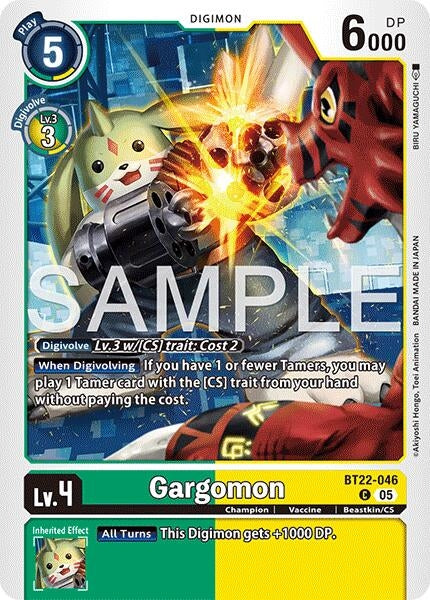 Image for Gargomon [BT22-046 C] - Digimon Card Game