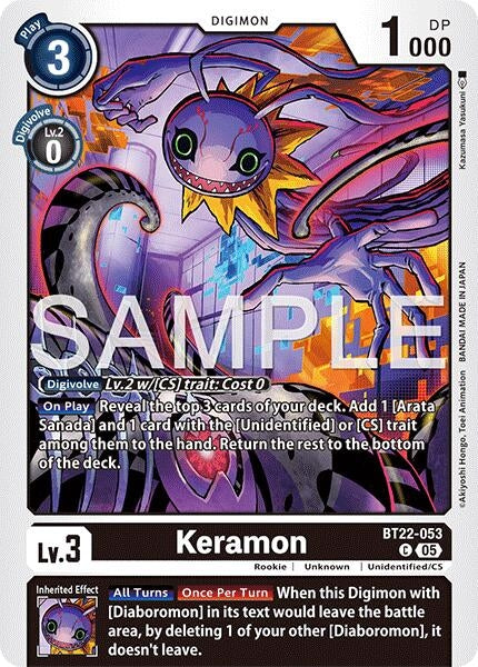 Image for Keramon [BT22-053 C] - Digimon Card Game