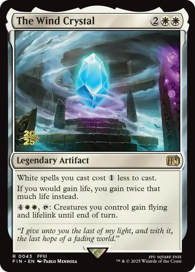Image for The Wind Crystal [43] - Magic: The Gathering
