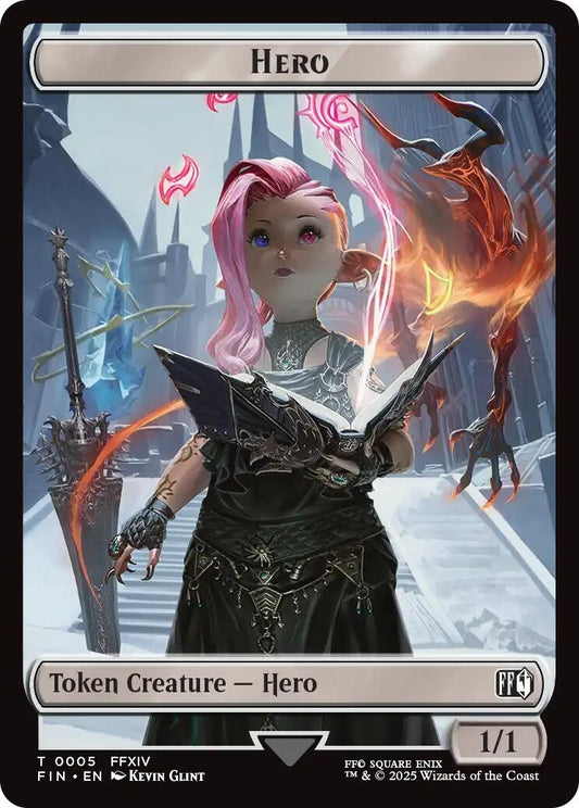 Image for Hero (0005) // Food Double-Sided Token [5 // 22] - Magic: The Gathering