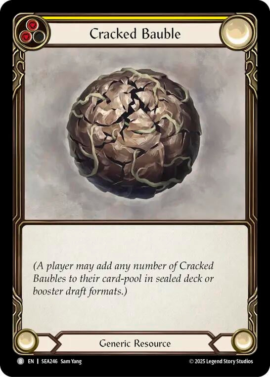 Image for Cracked Bauble [SEA246] - Flesh and Blood TCG