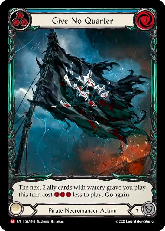 Image for Give No Quarter (Extended Art) [SEA049] - Flesh and Blood TCG