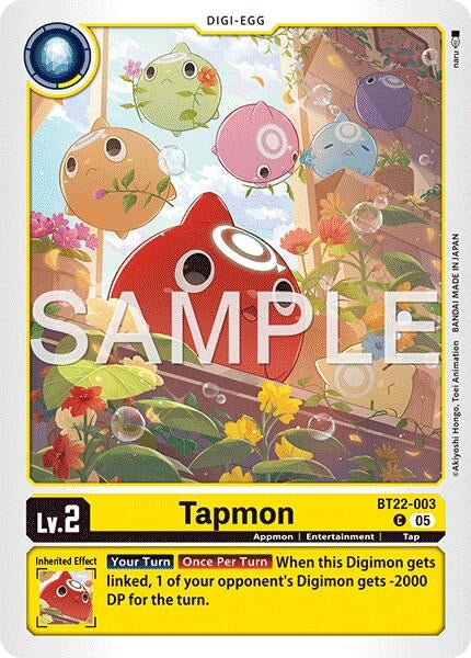 Image for Tapmon [BT22-003 C] - Digimon Card Game