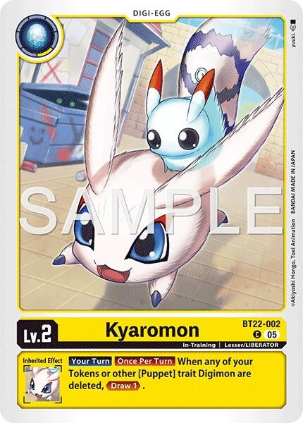 Image for Kyaromon [BT22-002 C] - Digimon Card Game