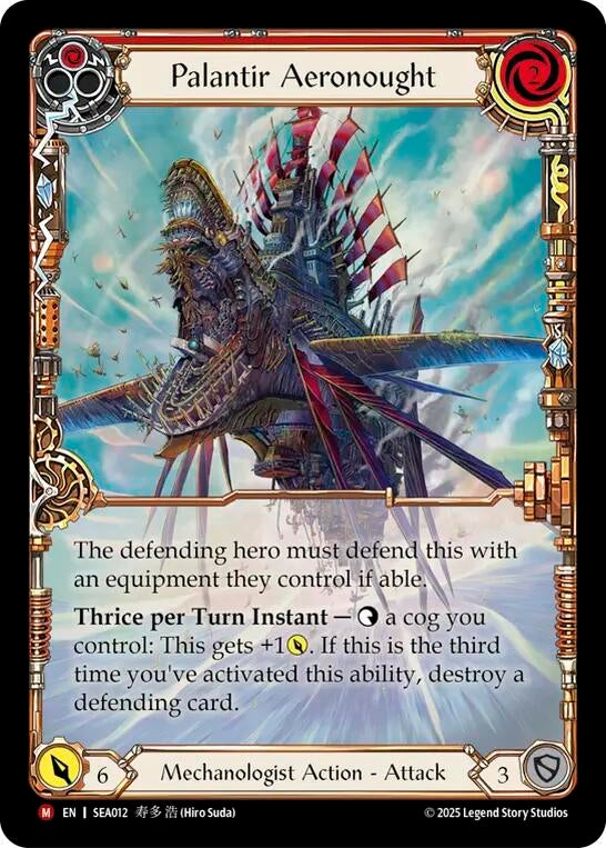 Image for Palantir Aeronought (Extended Art) [SEA012] - Flesh and Blood TCG