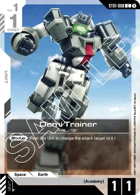 Image for Demi Trainer [ST01-008] - Gundam Card Game