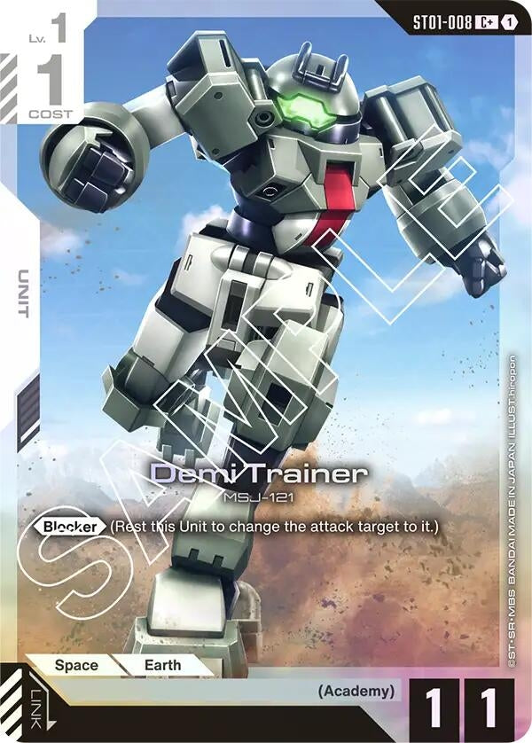 Image for Demi Trainer (C+) [ST01-008] - Gundam Card Game