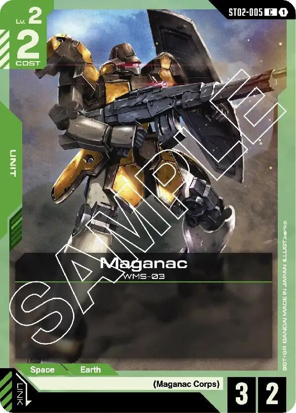 Image for Maganac [ST02-005] - Gundam Card Game