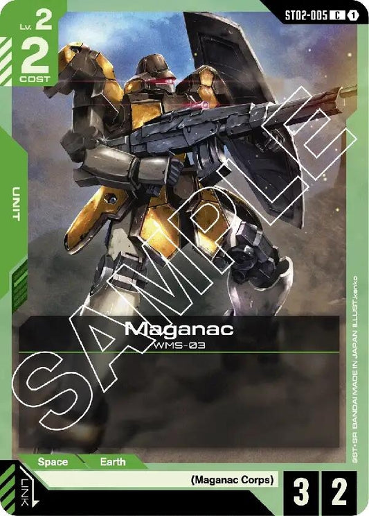 Image for Maganac [ST02-005] - Gundam Card Game