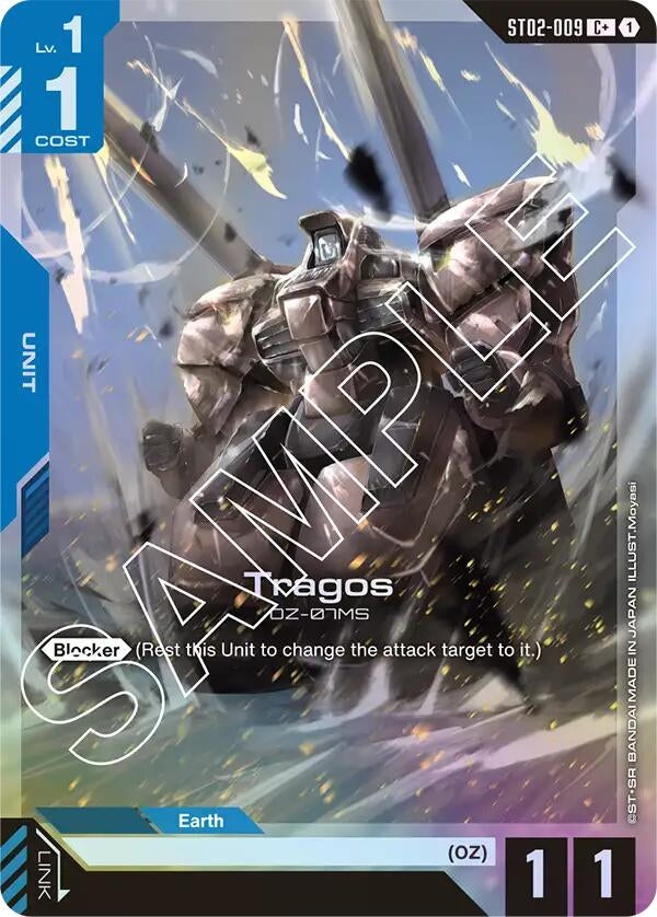 Image for Tragos (C+) [ST02-009] - Gundam Card Game