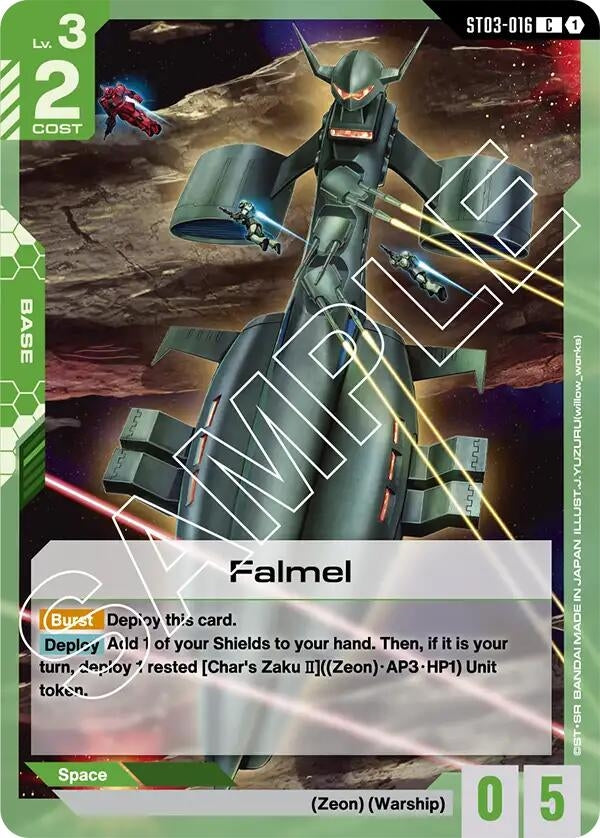 Image for Falmel [ST03-016] - Gundam Card Game