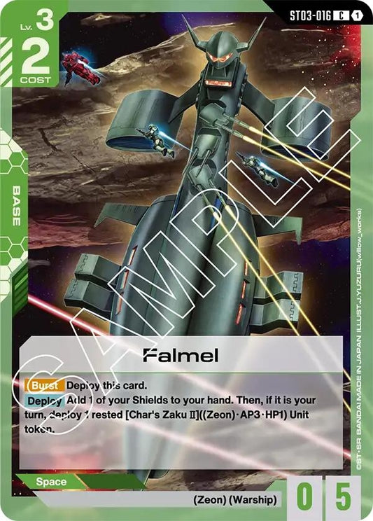 Image for Falmel [ST03-016] - Gundam Card Game