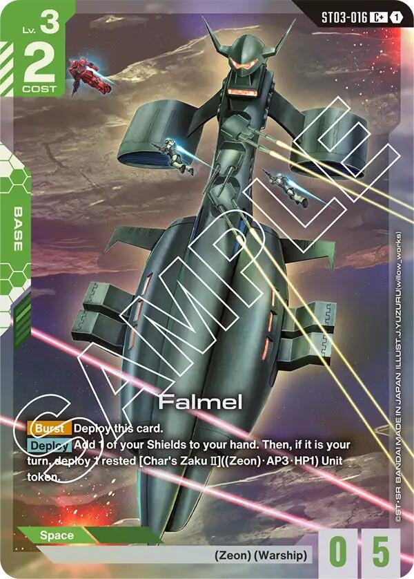 Image for Falmel (C+) [ST03-016] - Gundam Card Game