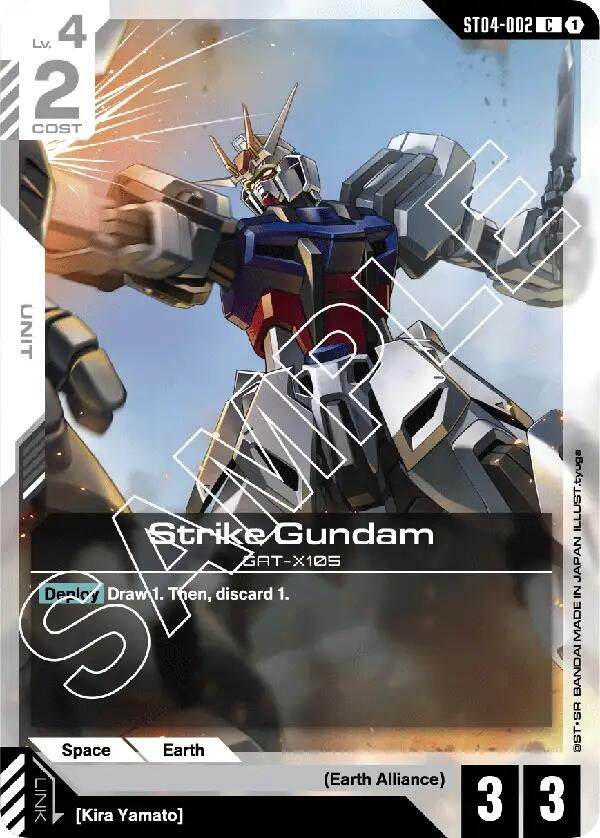 Image for Strike Gundam [ST04-002] - Gundam Card Game