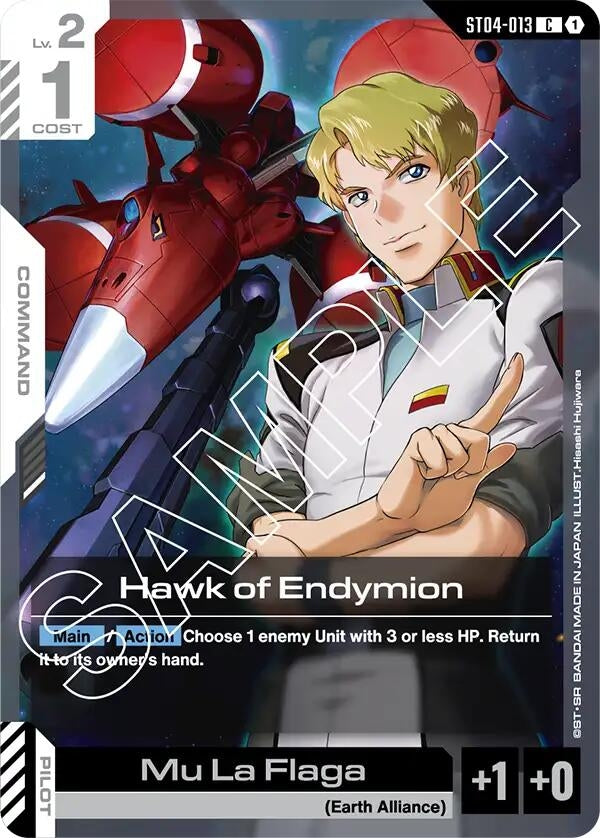 Image for Hawk of Endymion [ST04-013] - Gundam Card Game