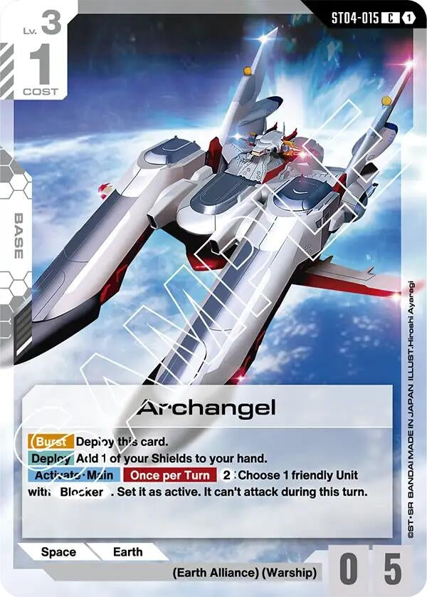 Image for Archangel [ST04-015] - Gundam Card Game