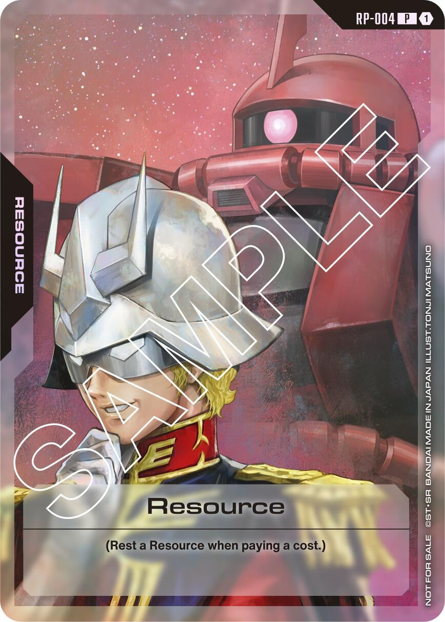 Image for Resource (RP-004) (Mobile Suit Gundam) [RP-004] - Gundam Card Game