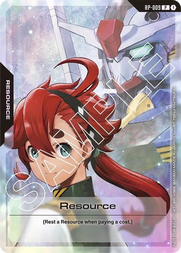 Image for Resource (RP-009) (Mobile Suit Gundam: the Witch from Mercury) [RP-009] - Gundam Card Game