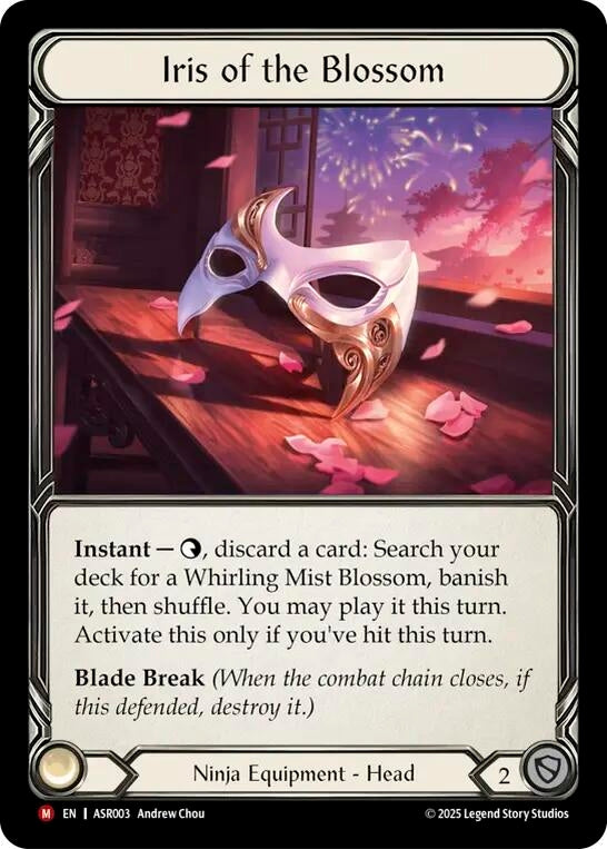 Image for Iris of the Blossom [ASR003] - Flesh and Blood TCG