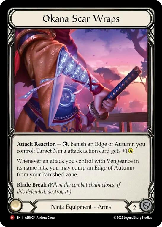 Image for Okana Scar Wraps [ASR005] - Flesh and Blood TCG