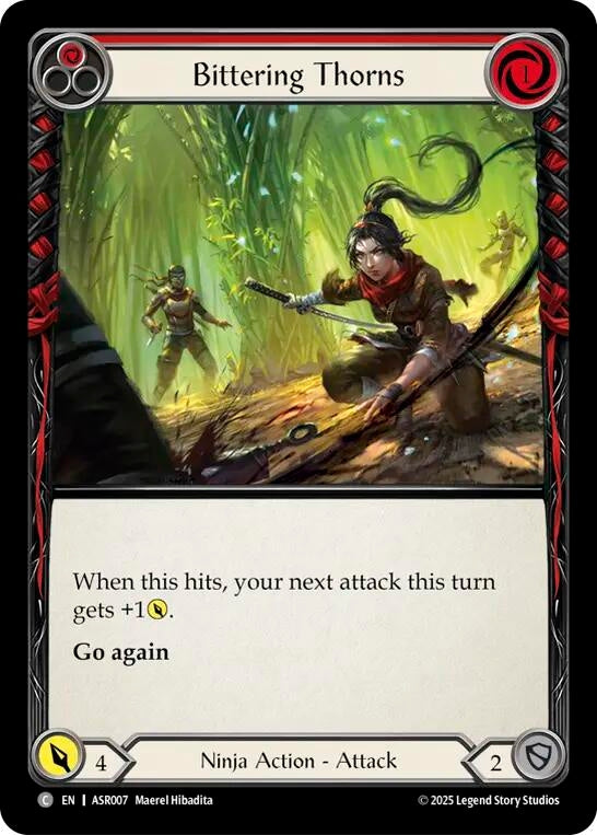 Image for Bittering Thorns (Red) [ASR007] - Flesh and Blood TCG