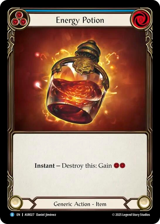 Image for Energy Potion [ASR027] - Flesh and Blood TCG