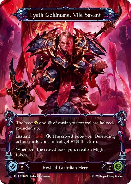 Image for Lyath Goldmane, Vile Savant (Marvel) [SUP071] - Flesh and Blood TCG