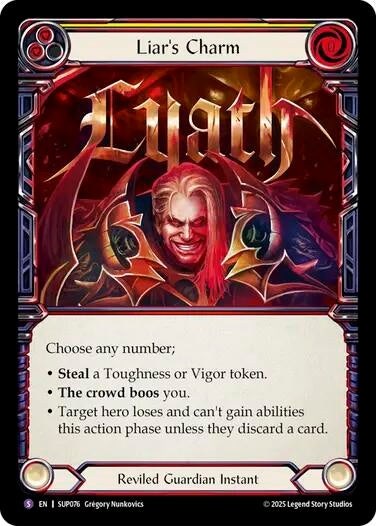 Image for Liar's Charm [SUP076] - Flesh and Blood TCG